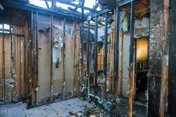 Professional Emergency Fire Cleanup technician working in Cokato, MN